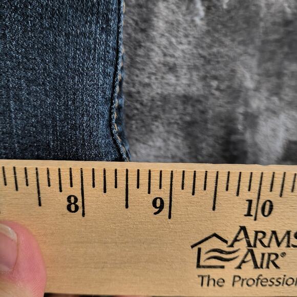 Dear John Backstage Flare Jeans Women's 26  Dark Wash - Picture 8 of 10